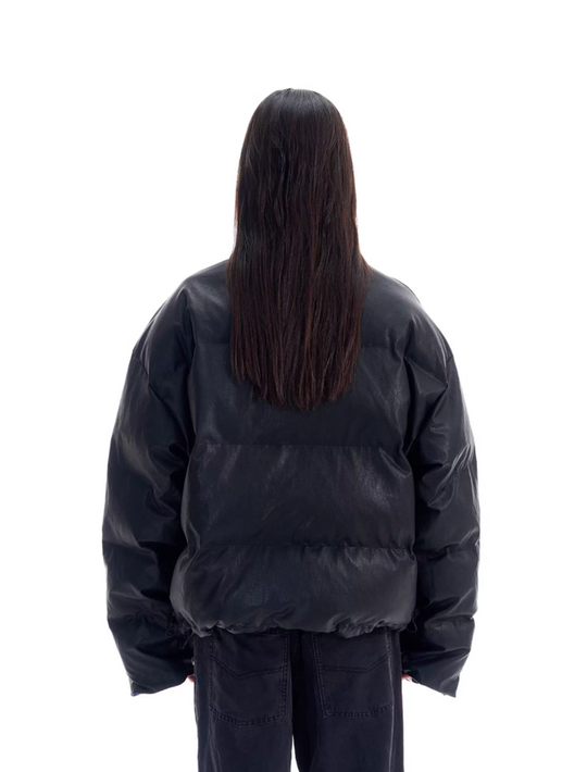 BLIND NO PLAN Reversible Sports Puffer Jacket | Face 3 Face