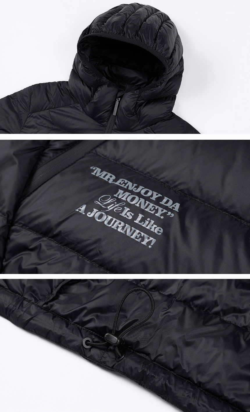 MEDM Waterproof Lightweight Hooded Down Jacket | Face 3 Face