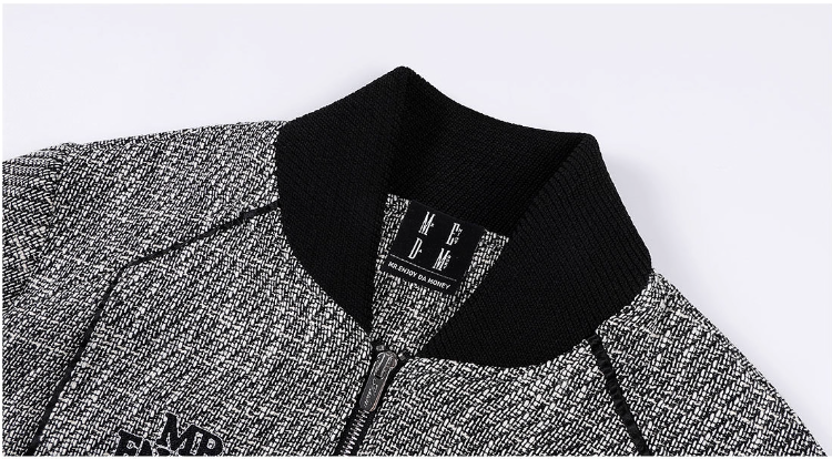 MEDM Pearl Tweed Short Varsity Jacket | Face 3 Face