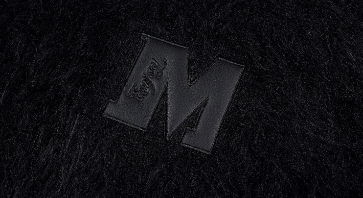 MEDM Mohair Hooded Zip Up Jacket | Face 3 Face