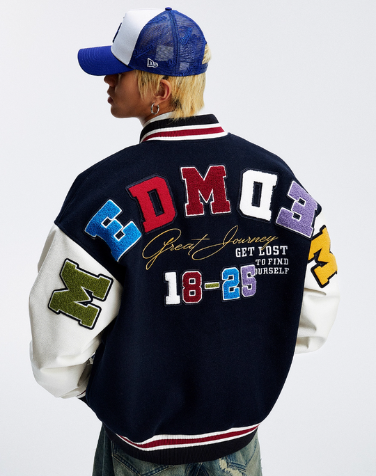 MEDM Seventh Anniversary Exclusive Varsity Jacket | Face 3 Face