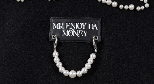 MEDM Pearl Logo Color Block Varsity Jacket | Face 3 Face