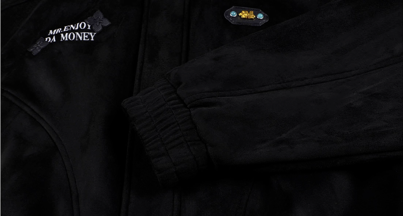 MEDM Detachable Collar Suede Jacket | Face 3 Face