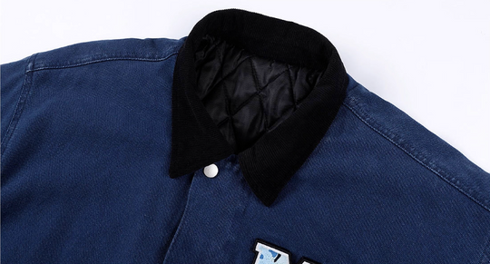 MEDM Camouflage Velcro Patch Detroit Jacket | Face 3 Face