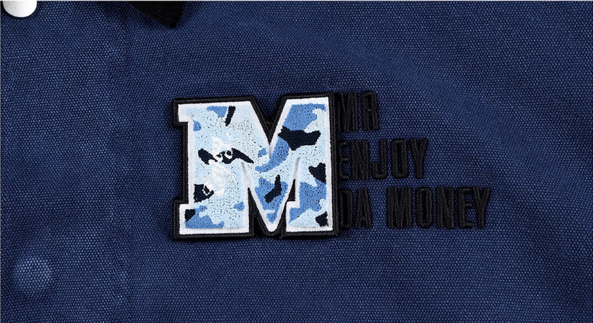 MEDM Camouflage Velcro Patch Detroit Jacket | Face 3 Face