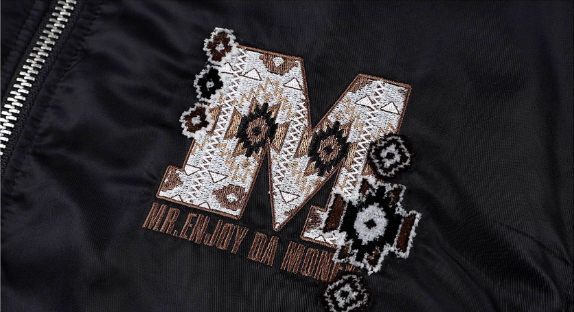 MEDM Ethnic Trim MA-1 Bomber Jacket | Face 3 Face