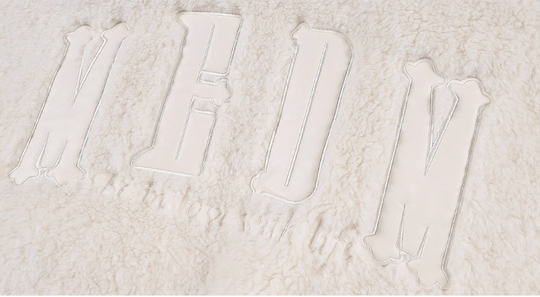 MEDM Ethnic Trim Belted Sherpa Jacket | Face 3 Face