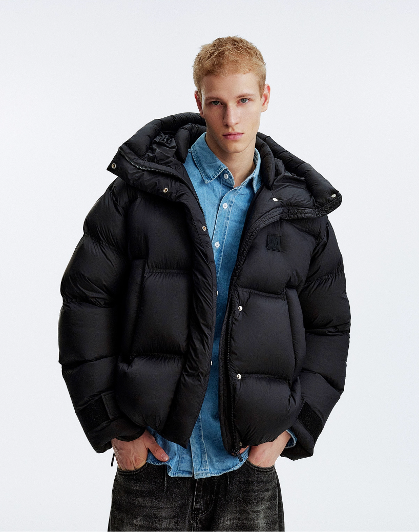 MEDM Ultralight High Gram Weight Hooded Down Jacket | Face 3 Face