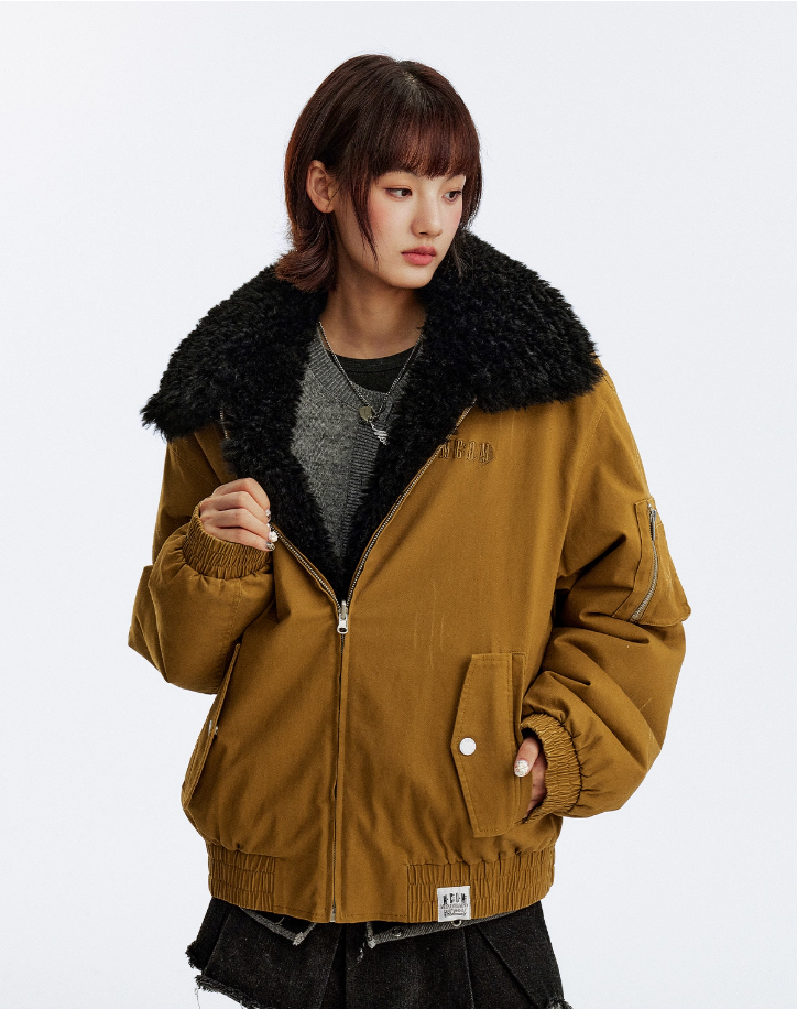 MEDM Reversible Sherpa Flight Jacket | Face 3 Face