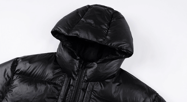 MEDM Leopard Leather Patch Puffer Jacket | Face 3 Face