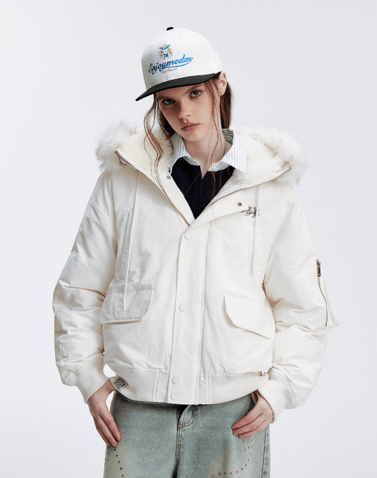 MEDM Fur Hood N-2B Flight Jacket | Face 3 Face