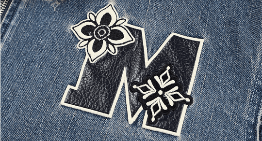 MEDM Ethnic Paisley Denim Hooded Jacket | Face 3 Face