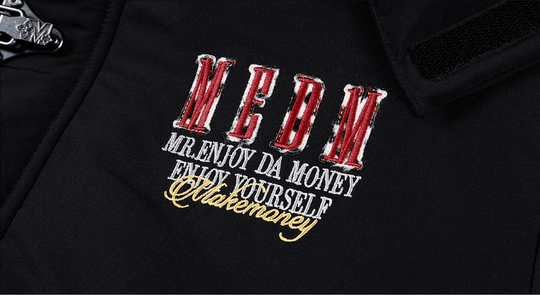 MEDM Detachable Fur Metal Snaps Down Jacket | Face 3 Face