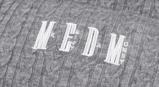 MEDM Cable Knit Down Jacket | Face 3 Face