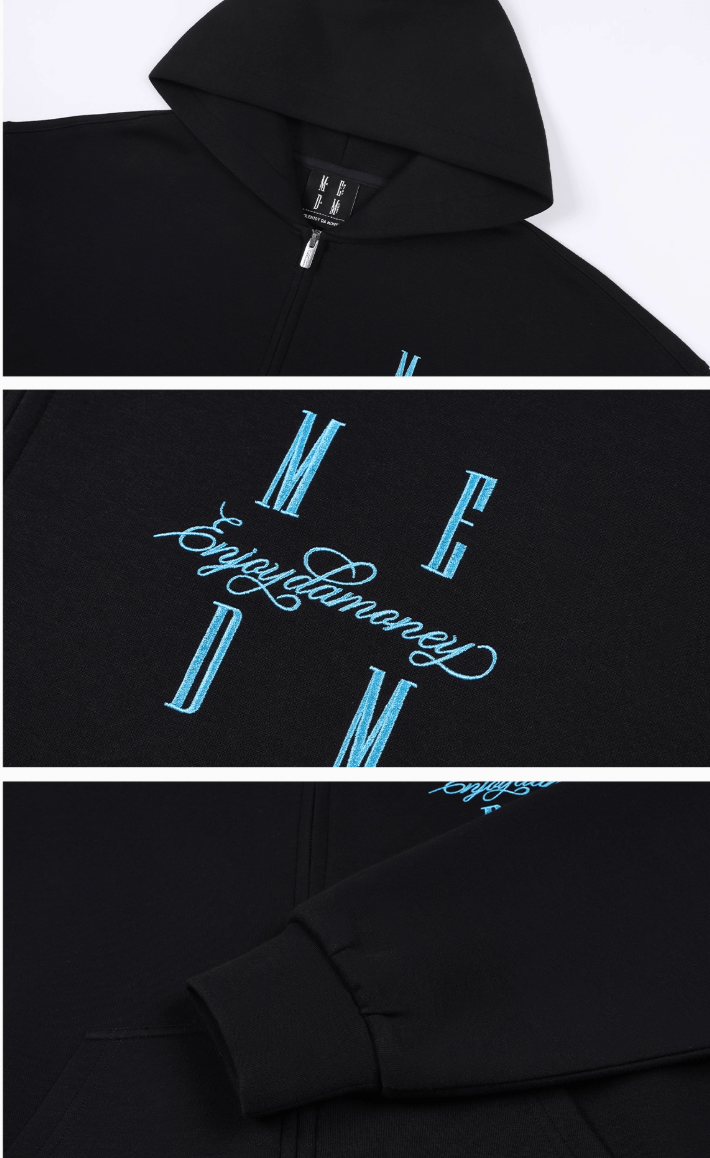MEDM Air Layer Zip Up Hoodie | Face 3 Face