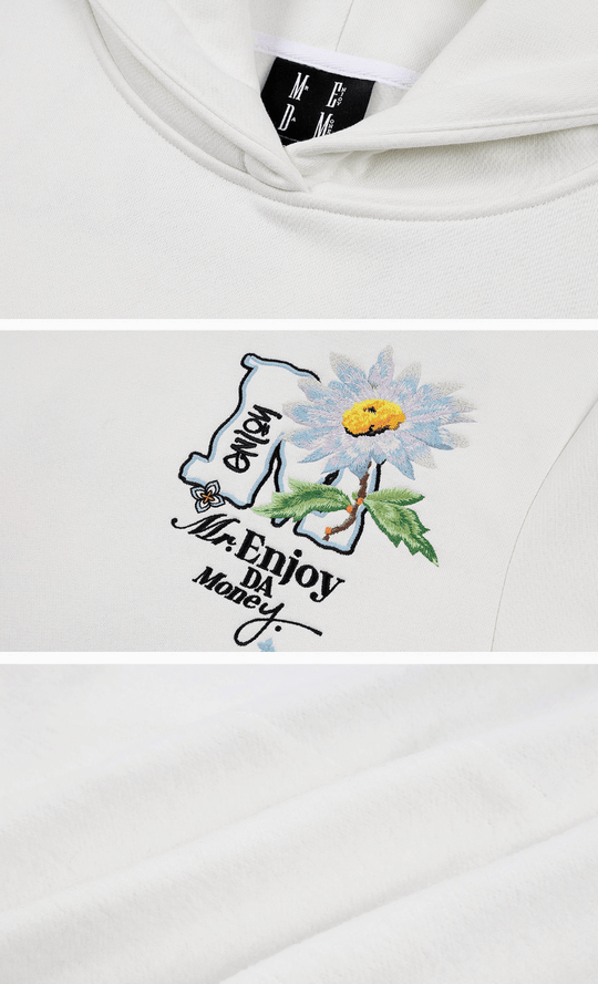 MEDM Daisy Floral Hoodie | Face 3 Face