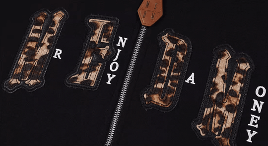 MEDM Leopard Faux Fur Layered Zip Up Hoodie | Face 3 Face