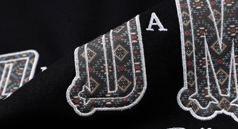 MEDM Ethnic Patchwork Hoodie | Face 3 Face