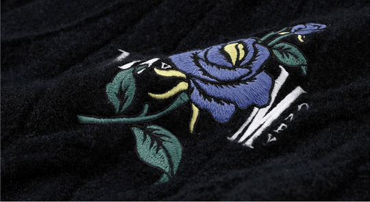 MEDM Floral Butterfly Embroidered Cable Knit Cardigan | Face 3 Face