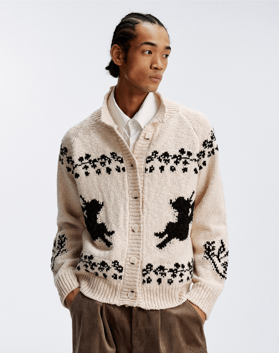 MEDM Angel Cowichan Knit Cardigan | Face 3 Face