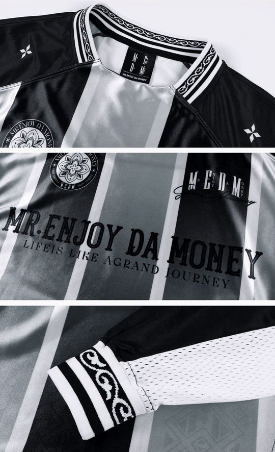 MEDM Ethnic Pattern Long Sleeve Jersey | Face 3 Face