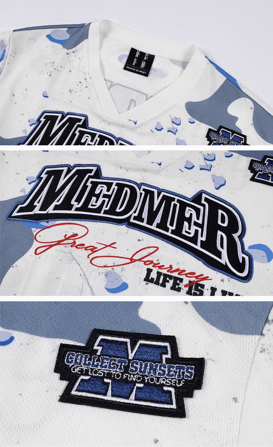 MEDM Camouflage Long Sleeve Hockey Jersey | Face 3 Face