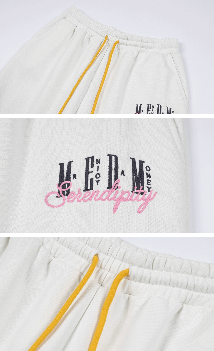 MEDM Basic Drawstring Baggy Sweatpants | Face 3 Face