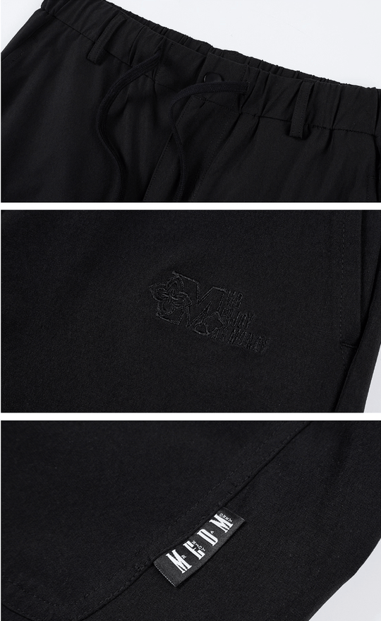 MEDM Knee Pleated Baggy Pants | Face 3 Face