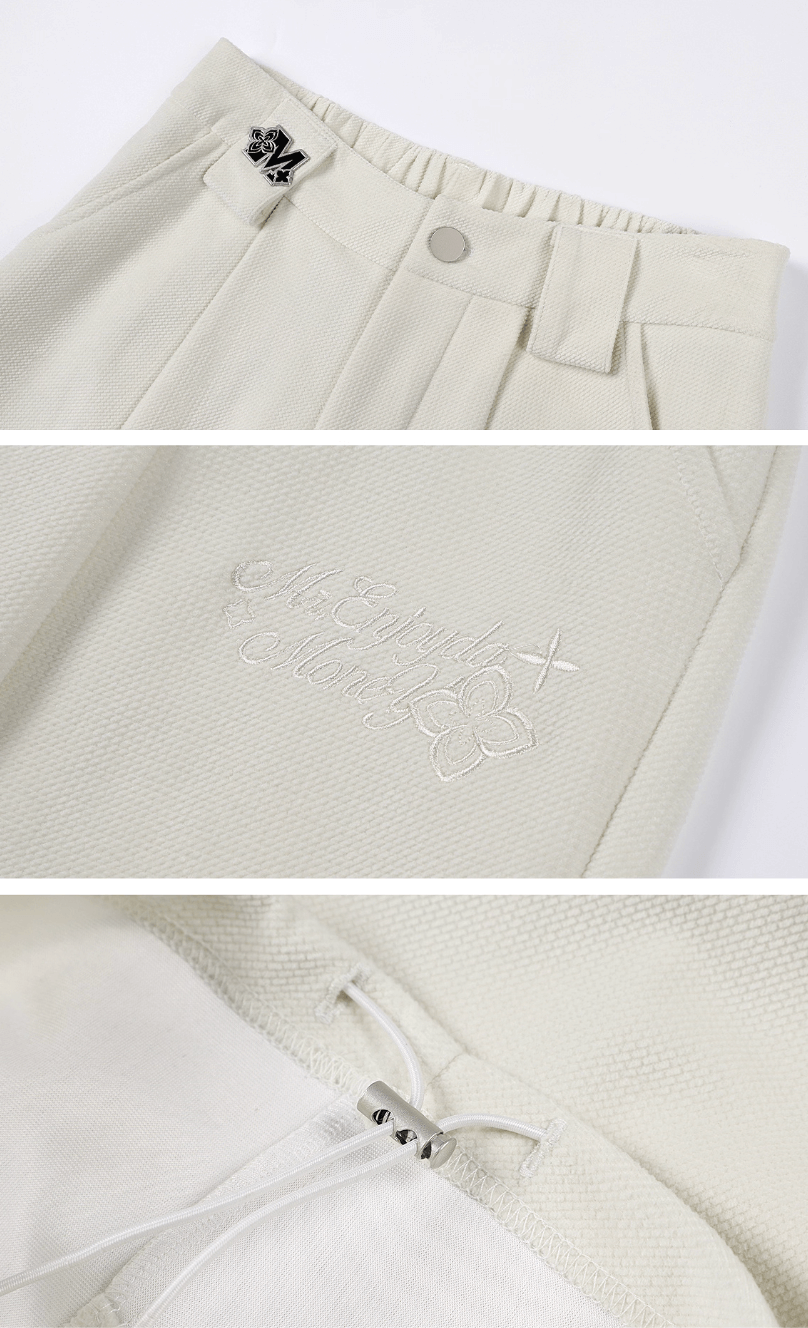 MEDM Drape Tuck Work Baggy Pants | Face 3 Face