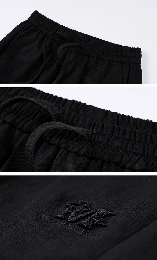 MEDM Deconstructed Patchwork Baggy Track Pants | Face 3 Face