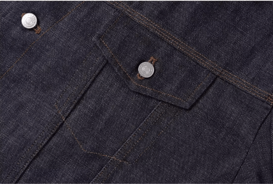 Labt Cowboy Wave Button Denim Jacket | Face 3 Face