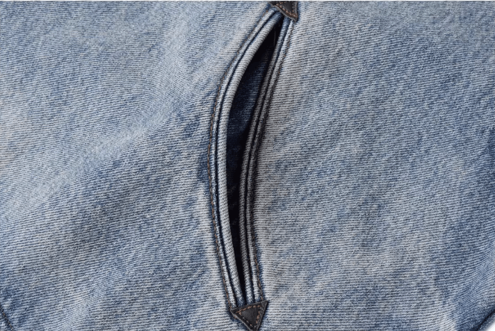 Labt Washed Denim Western Short Vest | Face 3 Face