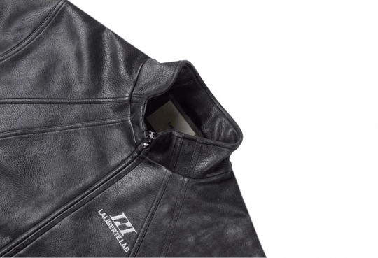 Labt PU Leather Structured Racing Jacket | Face 3 Face