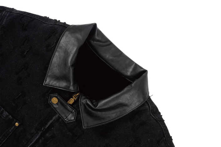 Labt Customized Jacquard Washed Denim Work Jacket | Face 3 Face