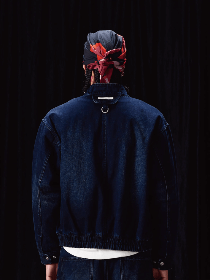 Labt Washed Denim Wellington Jacket | Face 3 Face