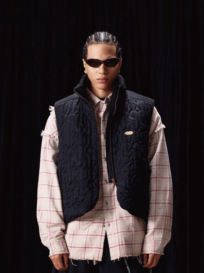 Labt Original Pattern Quilted Vest | Face 3 Face