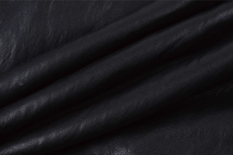 Labt Light Textured PU Leather Down Jacket | Face 3 Face