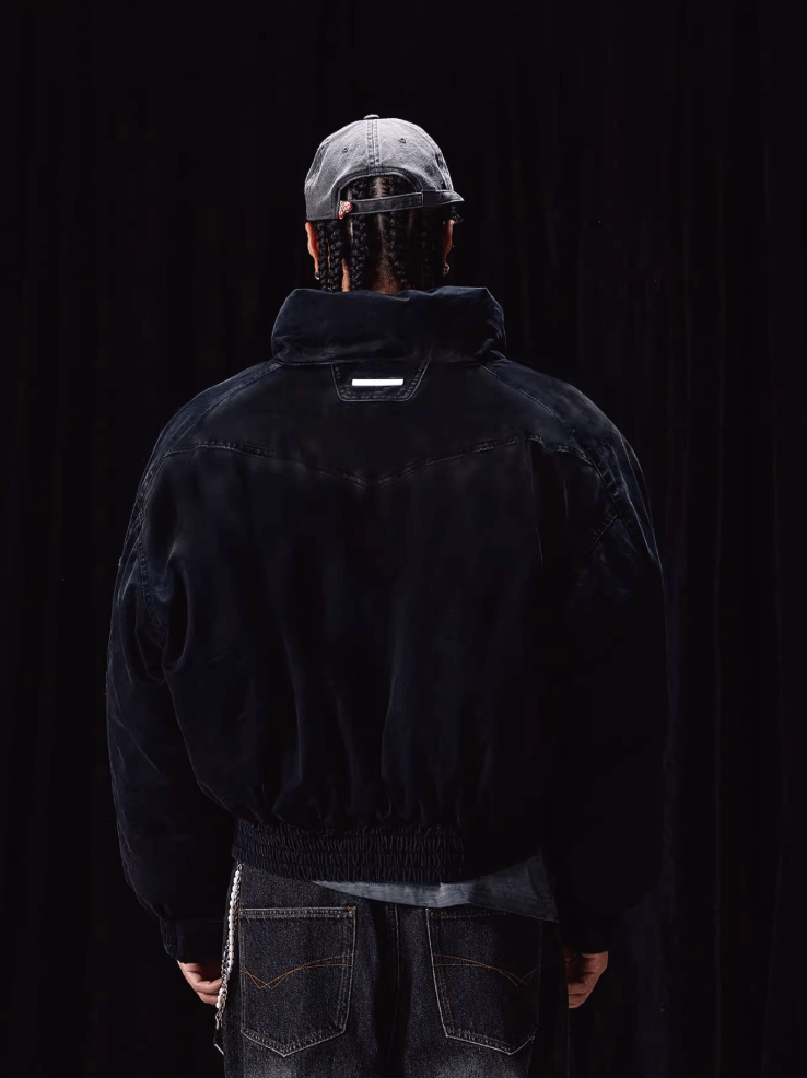 Labt Washed Structured Denim Jacket | Face 3 Face