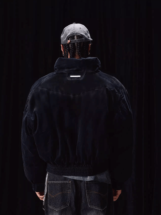 Labt Washed Structured Denim Jacket | Face 3 Face