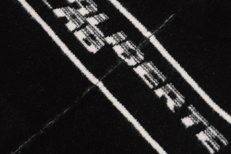 Labt Striped Jacquard Knit Zip Up Jacket | Face 3 Face