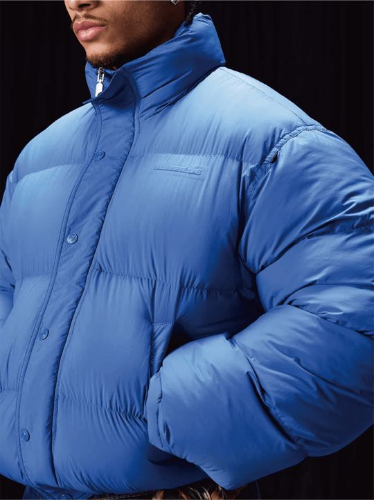 Labt 3D Logo Embossed Down Jacket | Face 3 Face