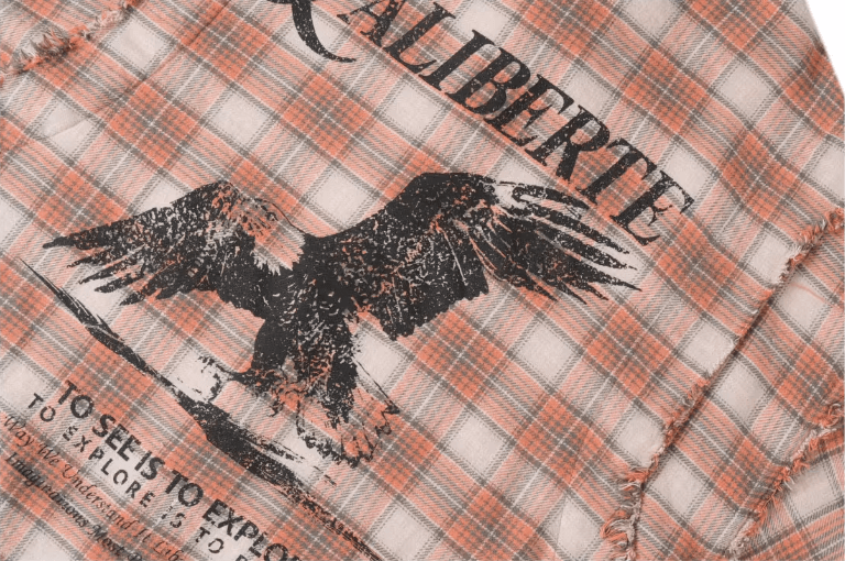 Labt Frayed Plaid Flannel Long Sleeve Shirt | Face 3 Face