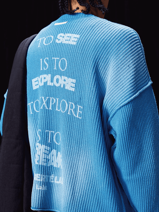 Labt Washed Vintage Knit Sweater | Face 3 Face