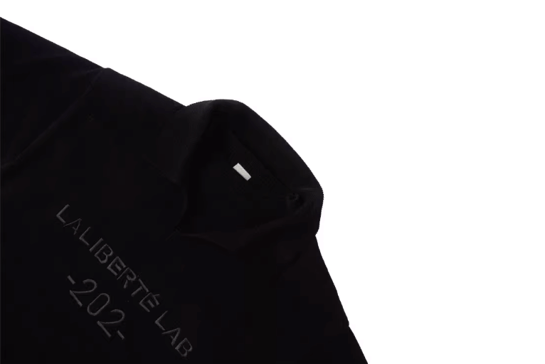 Labt Patch Embroidery Polo Knit Sweater | Face 3 Face