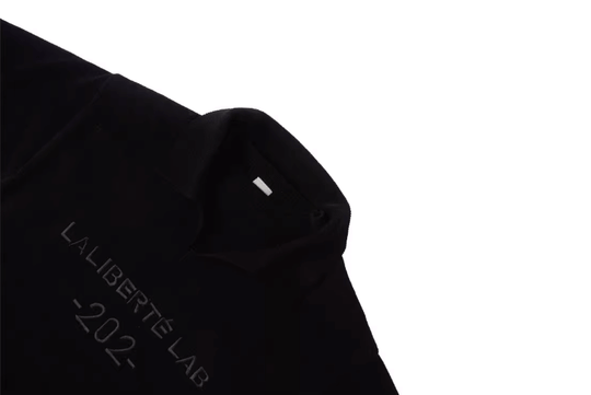 Labt Patch Embroidery Polo Knit Sweater | Face 3 Face