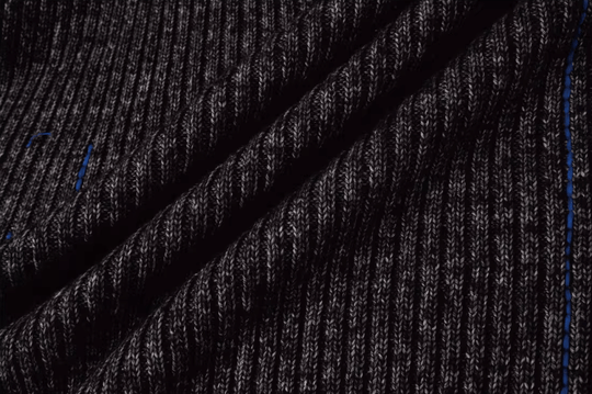 Labt Blue Stitch Work Knit Sweater | Face 3 Face