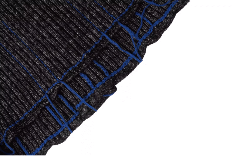 Labt Blue Stitch Work Knit Sweater | Face 3 Face