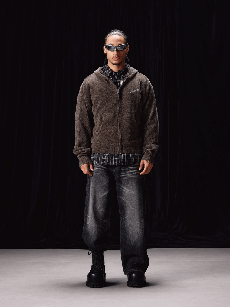 Labt Stretch Knit Zip Hoodie | Face 3 Face