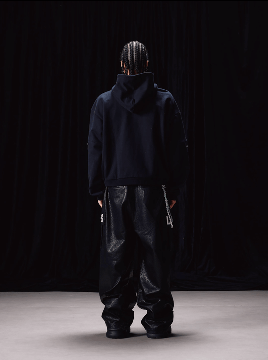 Labt Blur Structure Print Hoodie | Face 3 Face