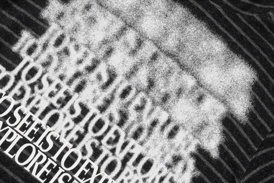 Labt Blur Print Striped Hoodie | Face 3 Face